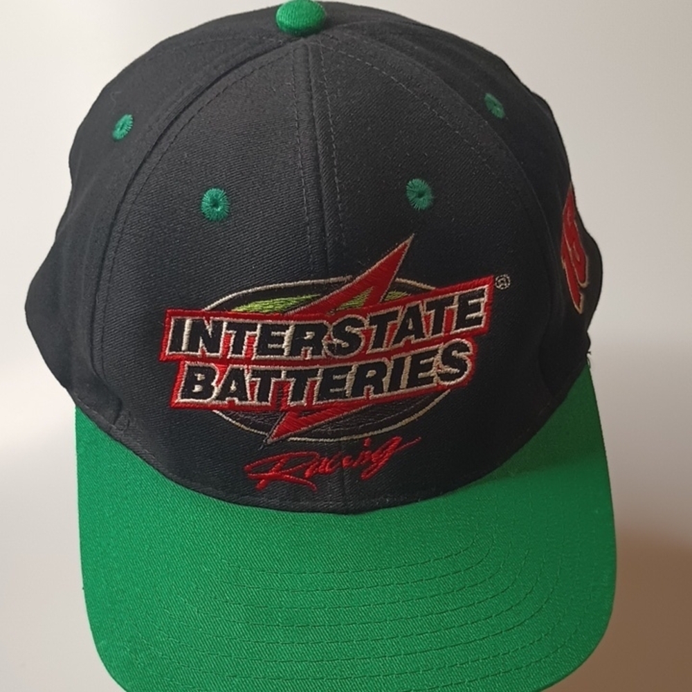 Vintage Interstate Batteries Racing Bobby Labonte Snapback Hat